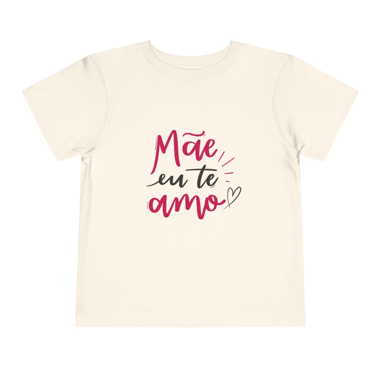 Camisa Toddler Mãe Eu te Amo