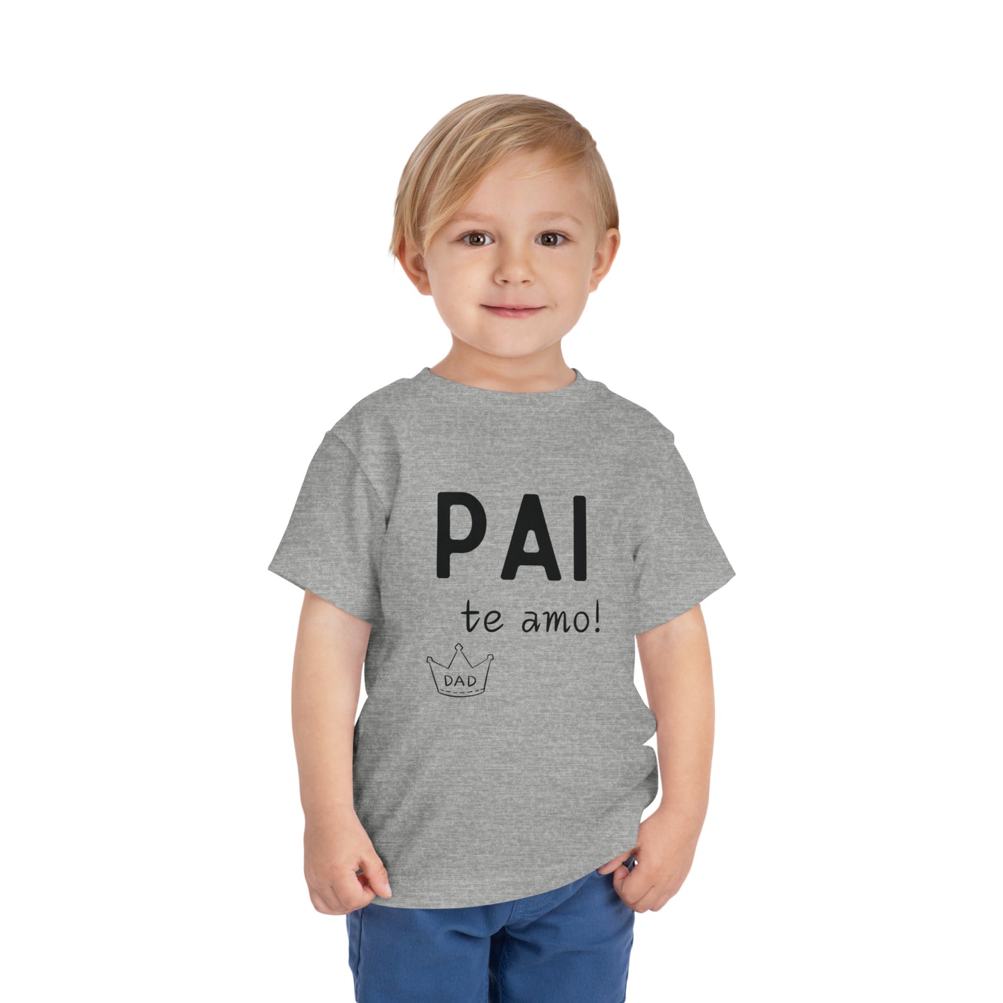 Camisa Toddler Pai te te amo!