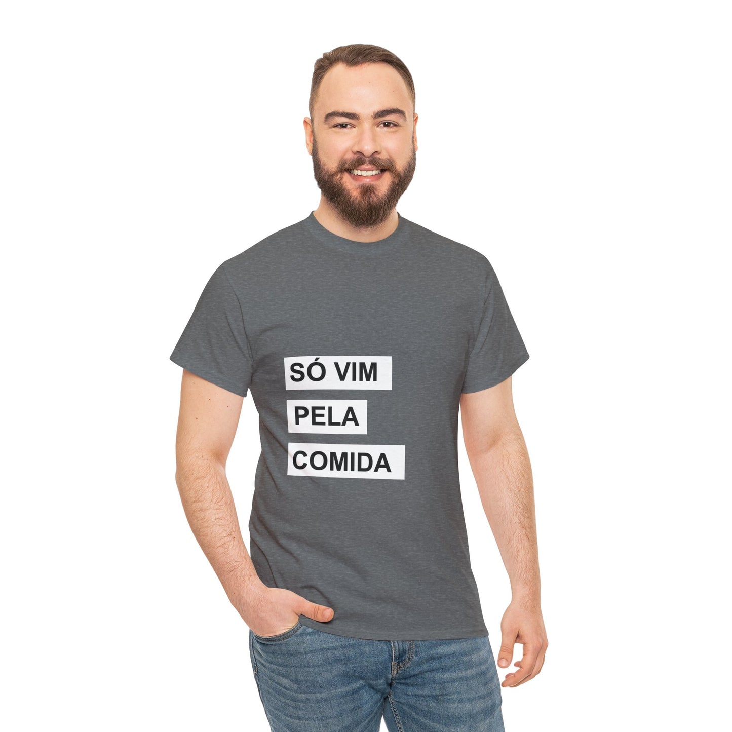 Camisa 'Só Vim Pela Comida'