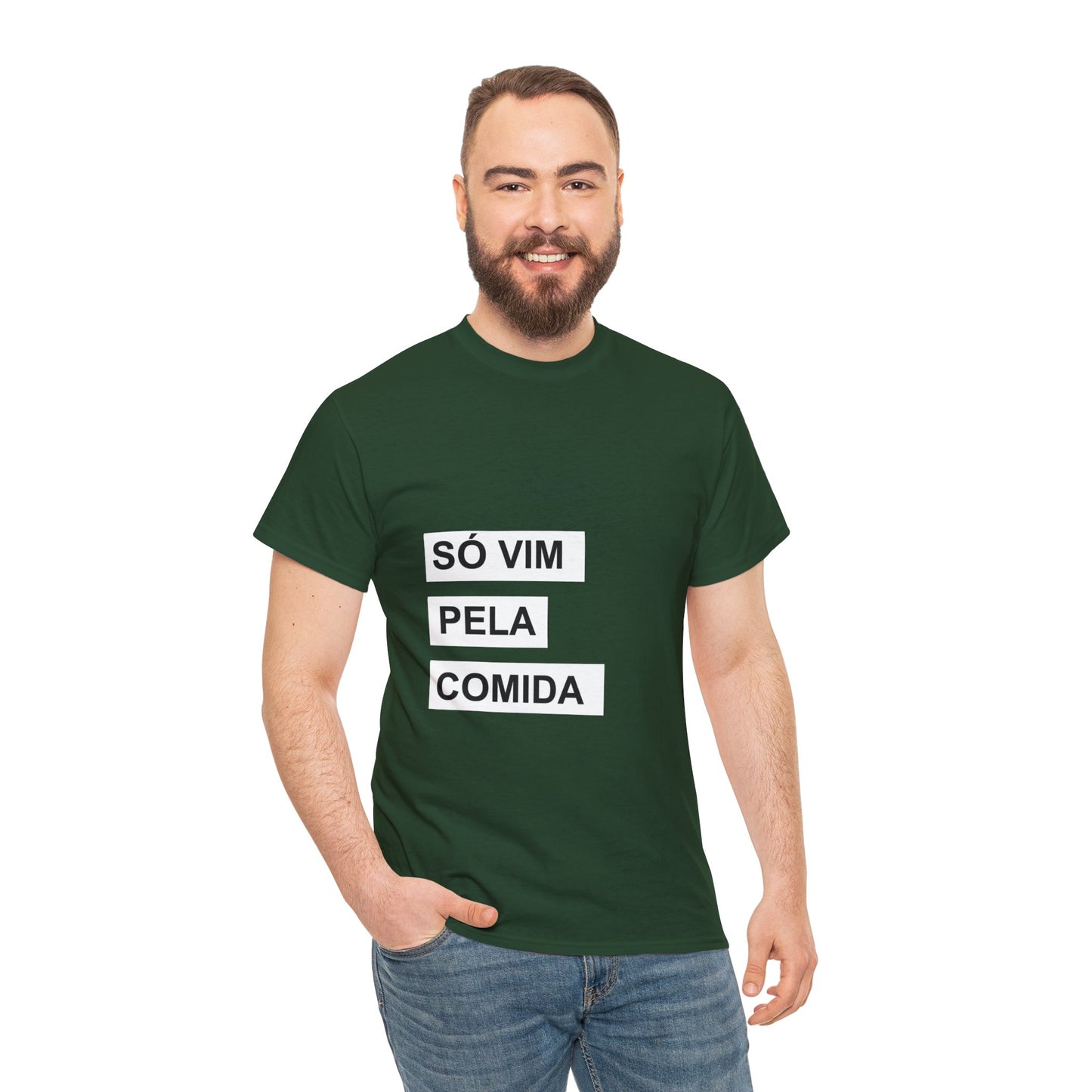 Camisa 'Só Vim Pela Comida'