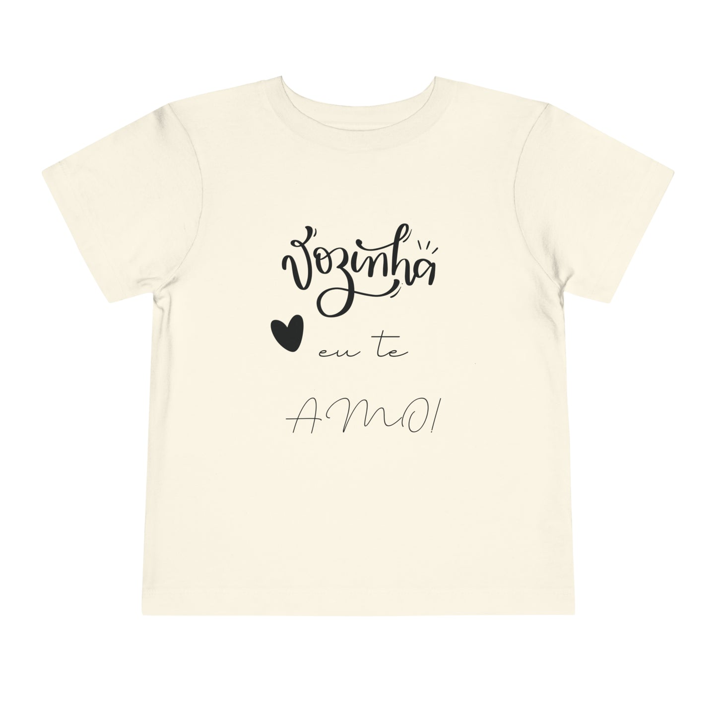 Camisa Toddler Vozinha eu te amo!