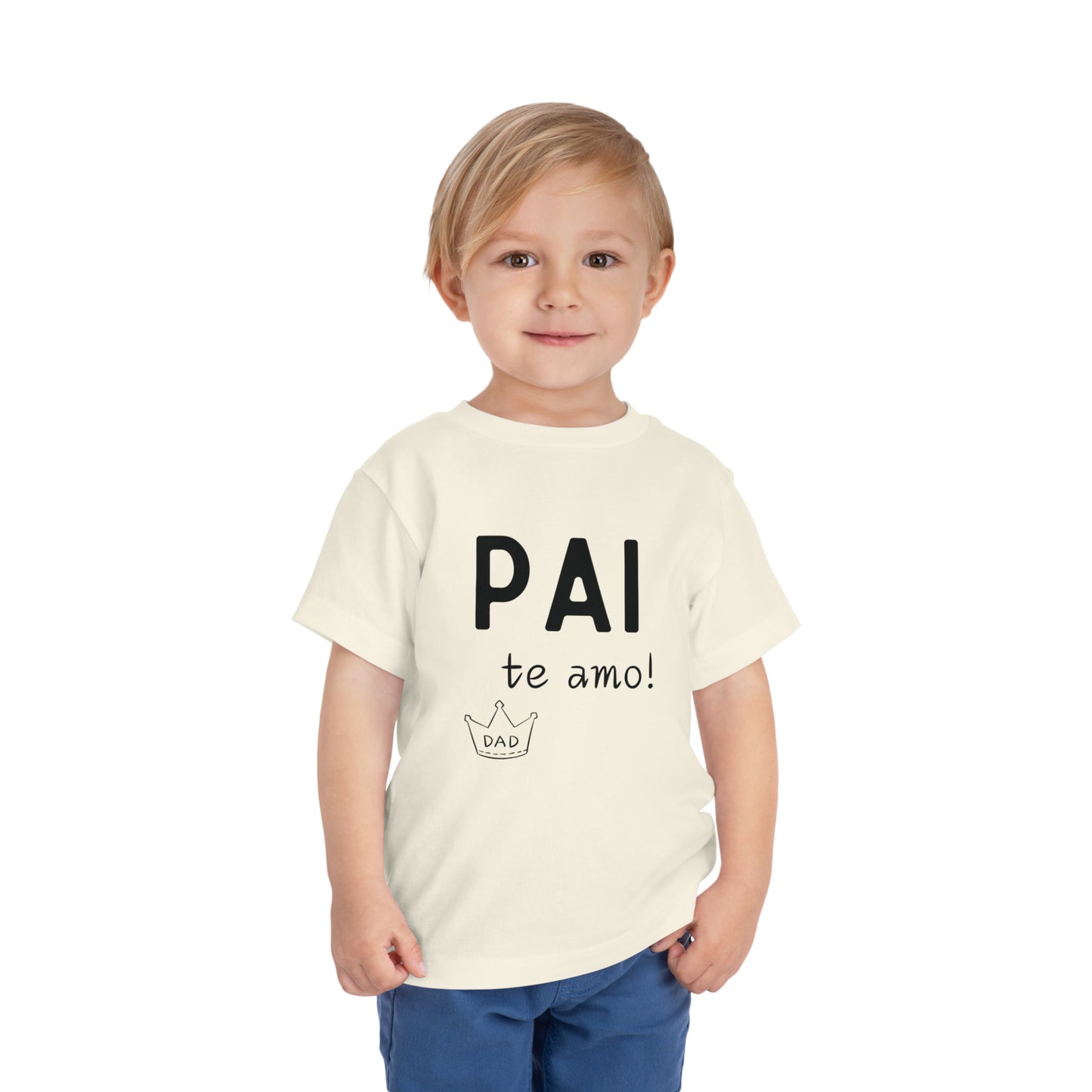 Camisa Toddler Pai te te amo!