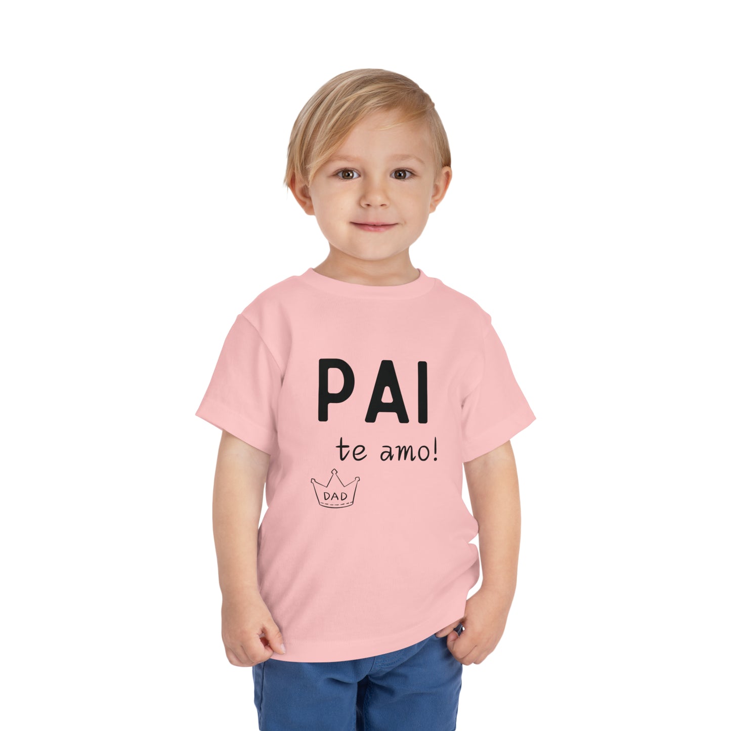 Camisa Toddler Pai te te amo!