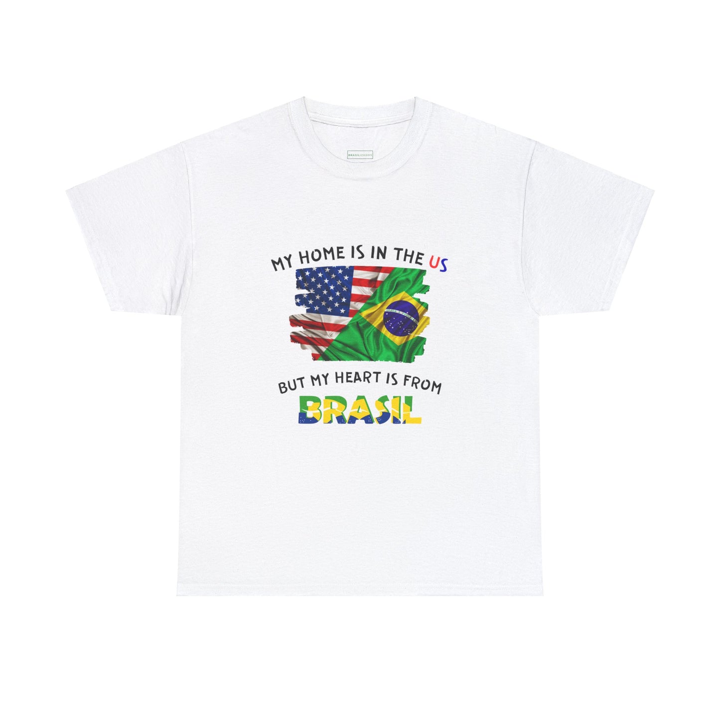 Camisa "My Heart is from Brazil"