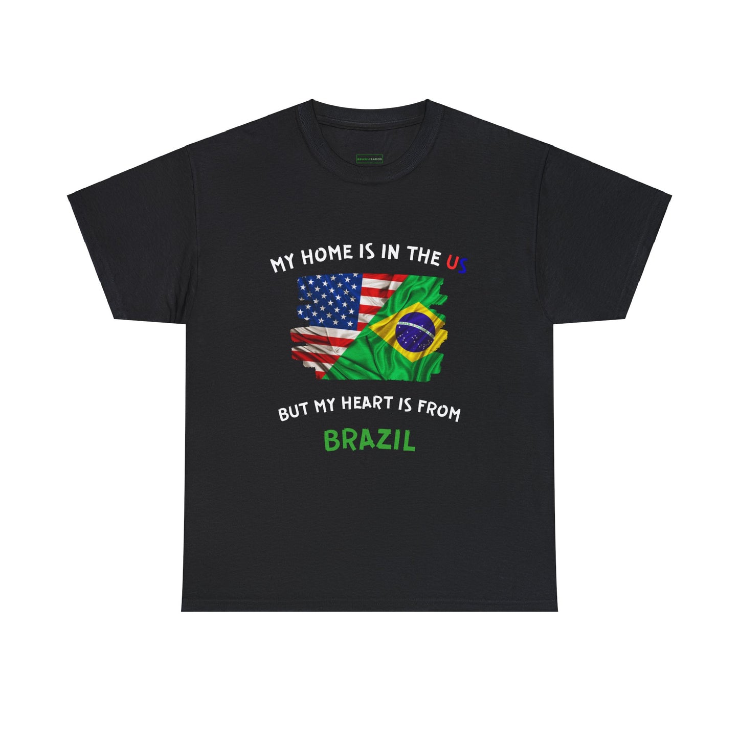 Camisa "My Heart is from Brazil"