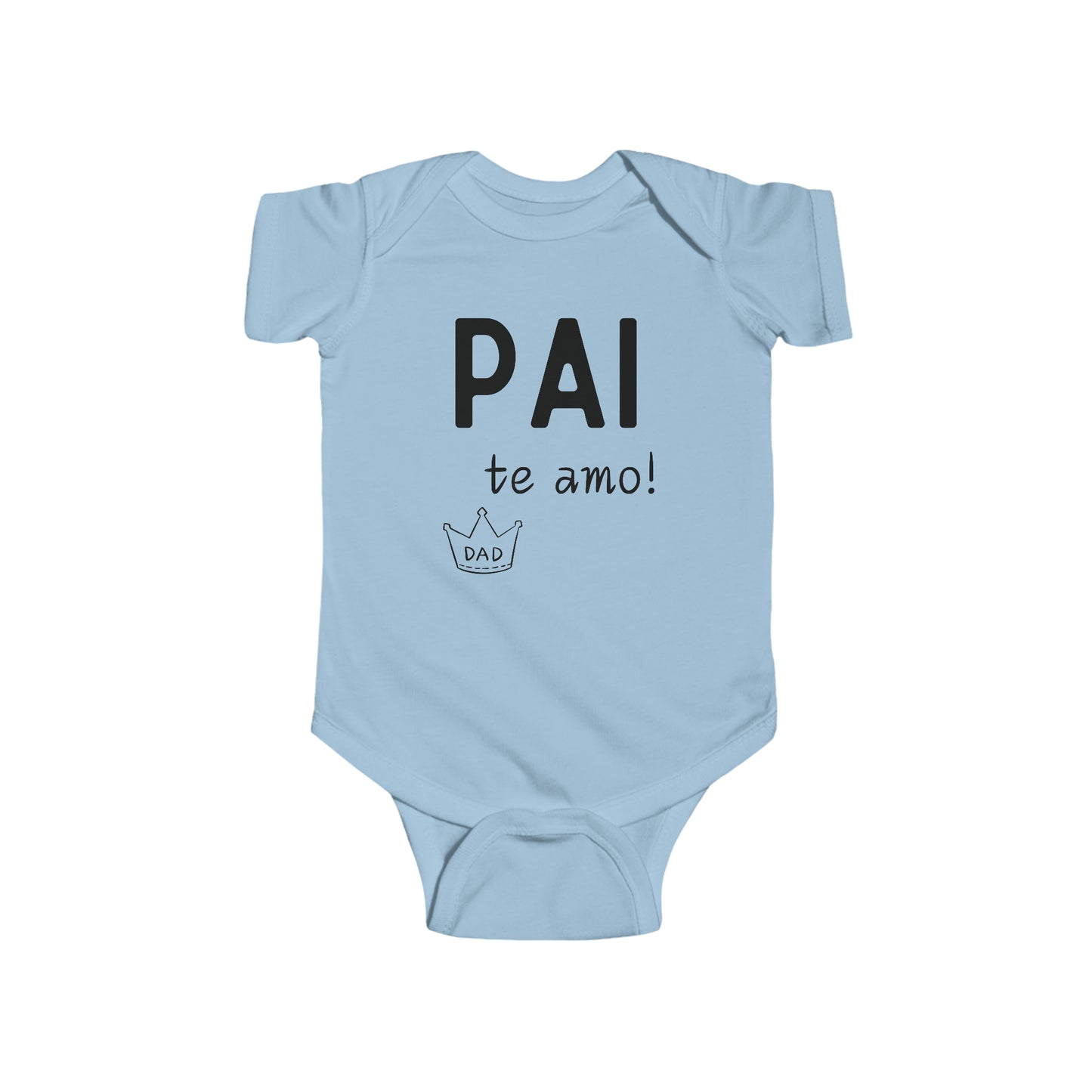 Body Infantil Pai te amo!